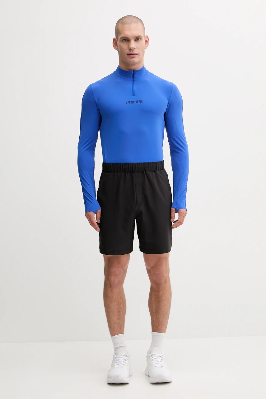 Лонгслив для тренировок Calvin Klein Performance с принтом LVGMF4K210