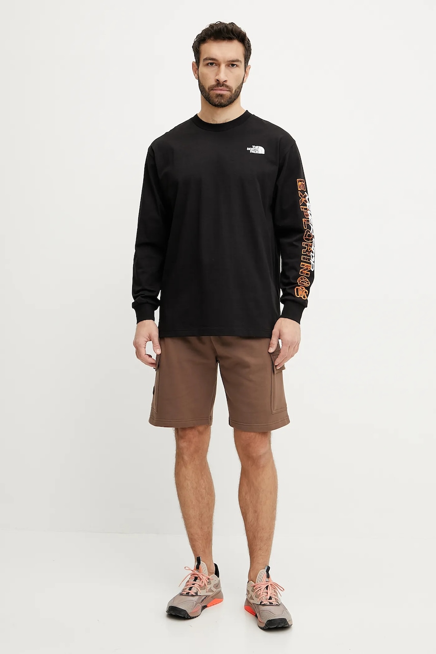 Bavlněné tričko s dlouhým rukávem The North Face TNF X NSE