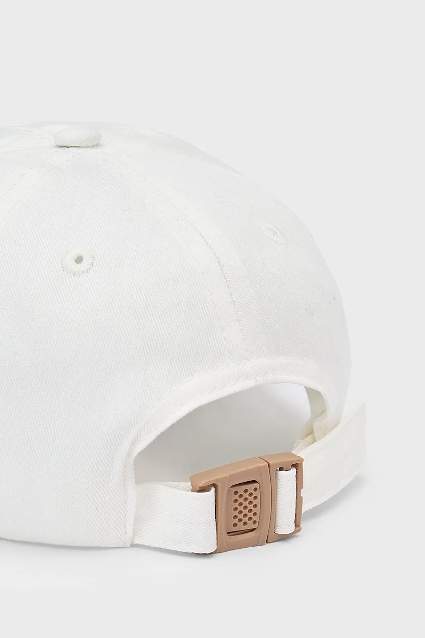 Детская хлопковая кепка Mayoral цвет бежевый с принтом 10917 Детская хлопковая кепка Mayoral цвет бежевый с принтом 10917