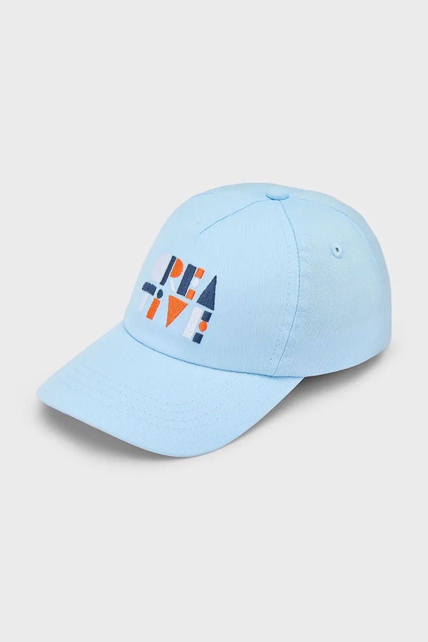 Детская хлопковая кепка Mayoral с принтом 10917 в Луцке Детская хлопковая кепка Mayoral с принтом 10917 в Луцке