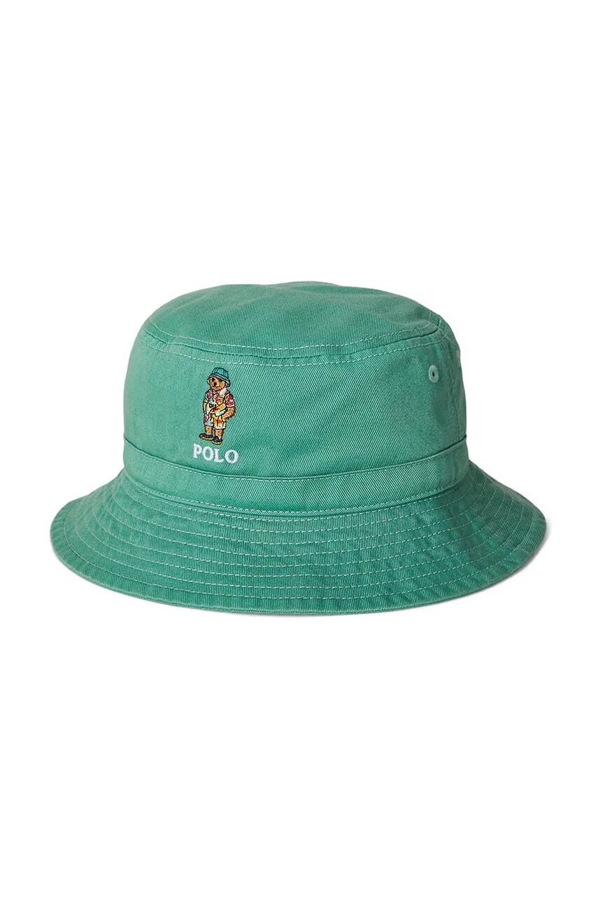 Levně Klobouk Polo Ralph Lauren tyrkysová barva, 322935716002