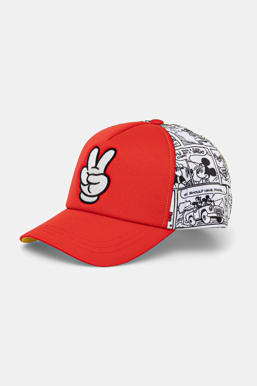 Marc Jacobs șapcă de baseball pentru copii x Disney culoarea rosu, modelator, W60413