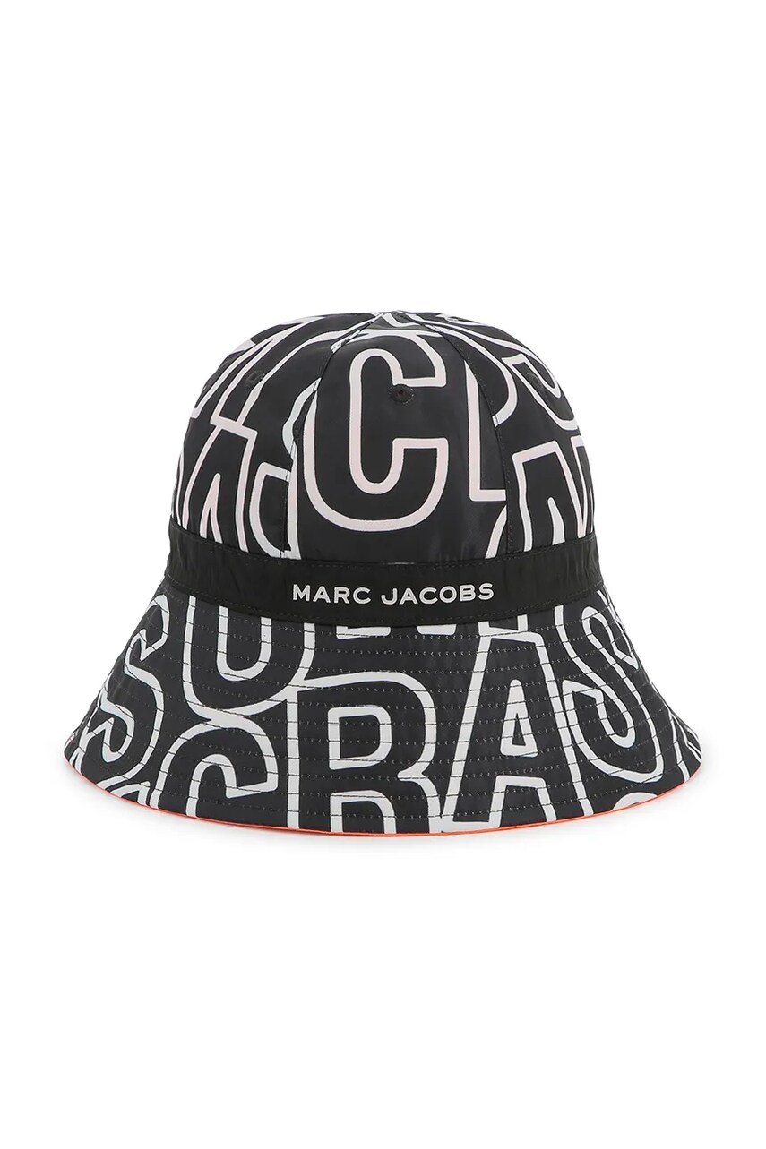 Marc Jacobs pălărie reversibilă pentru copii culoarea negru, W60414