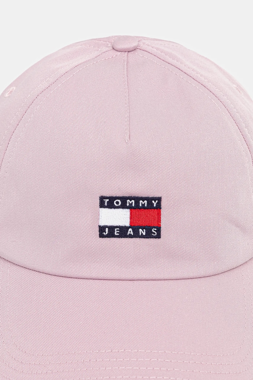 Tommy Jeans čiapka so šiltom dámska bavlnená