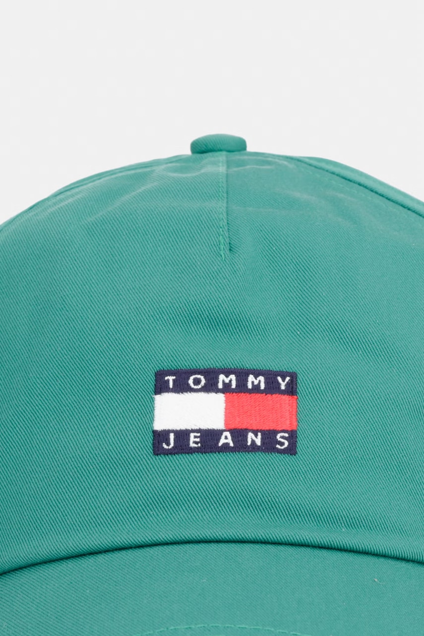 Tommy Jeans čiapka so šiltom dámska bavlnená