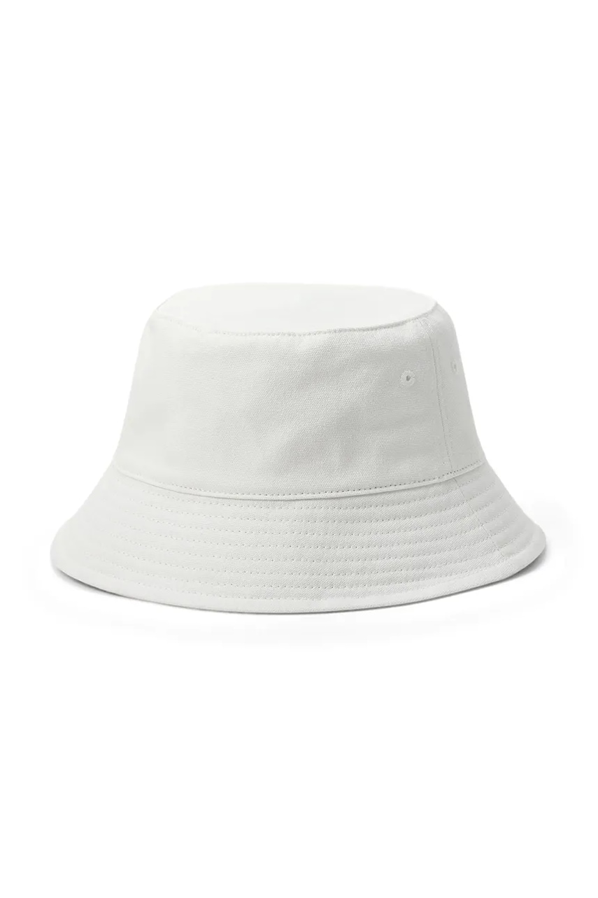 Шляпа из хлопка Lauren Ralph Lauren цвет белый хлопковый 454966225 Шляпа из хлопка Lauren Ralph Lauren цвет белый хлопковый 454966225