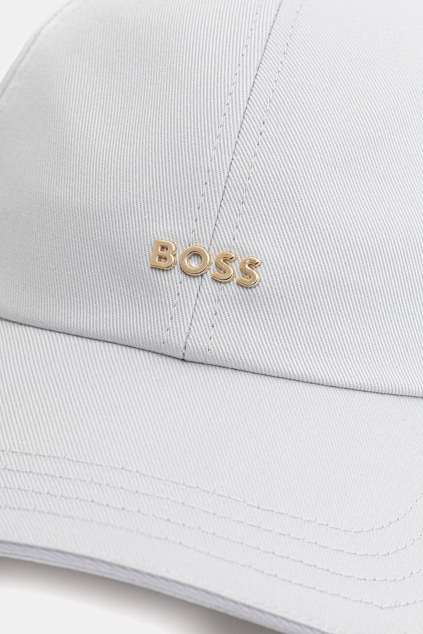 BOSS čiapka so šiltom dámska bavlnená Ari-ME