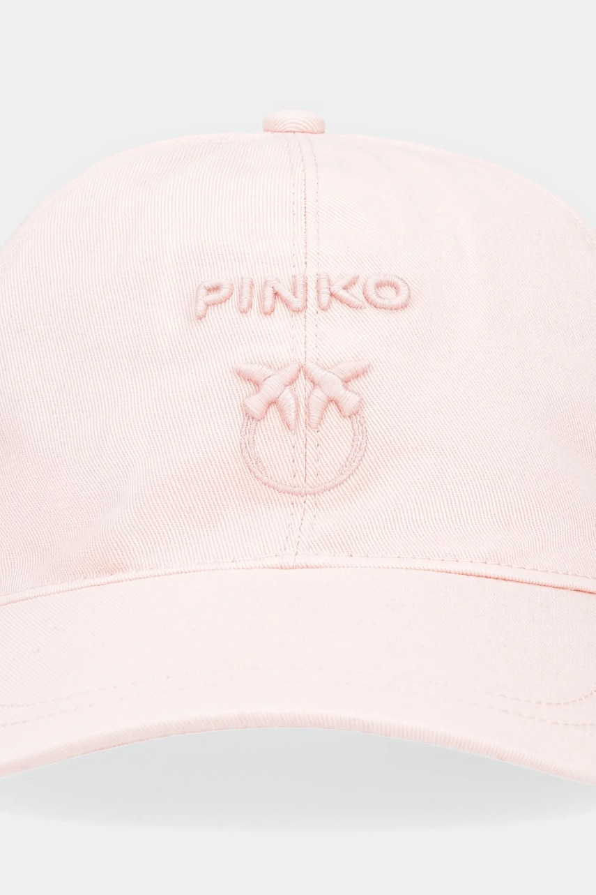 Кепка Pinko цвет розовый с аппликацией 100621 A25N Кепка Pinko цвет розовый с аппликацией 100621 A25N