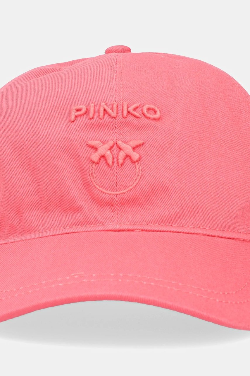 Кепка Pinko цвет розовый с аппликацией 100621 A25N Кепка Pinko цвет розовый с аппликацией 100621 A25N