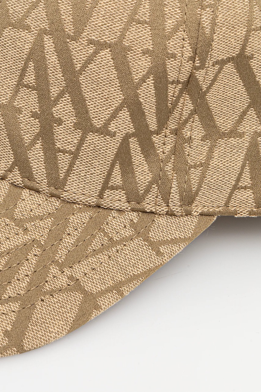 Кепка Armani Exchange цвет зелёный с принтом XW000877 AF13377