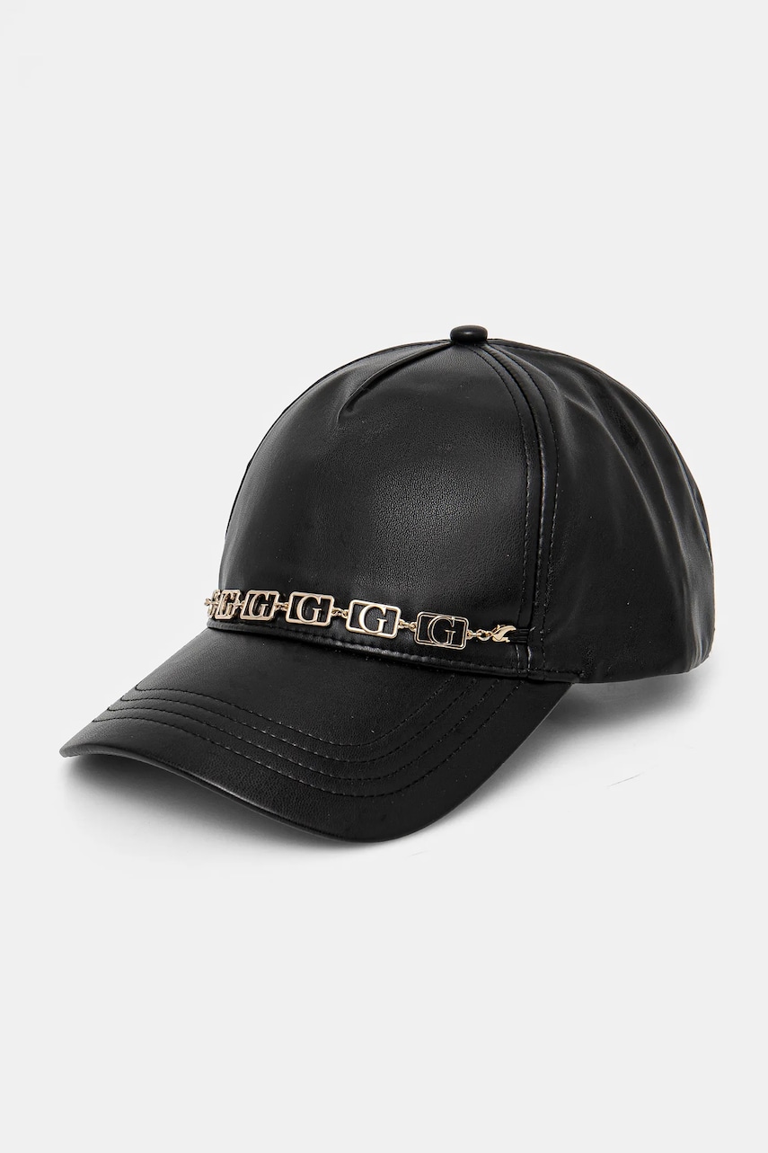 Levně Kšiltovka Guess černá barva, s aplikací, AW5260 POL01