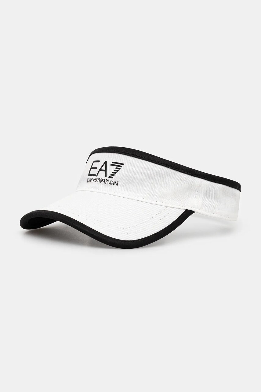 EA7 Emporio Armani sapca culoarea alb, uni, AF13034.7W000339