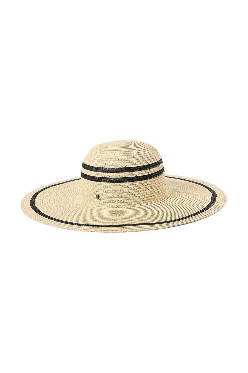 Levně Klobouk Lauren Ralph Lauren černá barva, 454972583