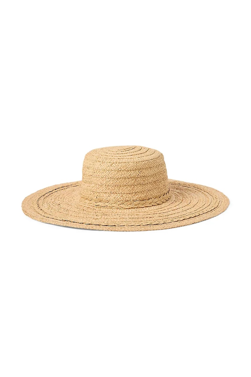 Шляпа Lauren Ralph Lauren цвет бежевый 454972586 Шляпа Lauren Ralph Lauren цвет бежевый 454972586