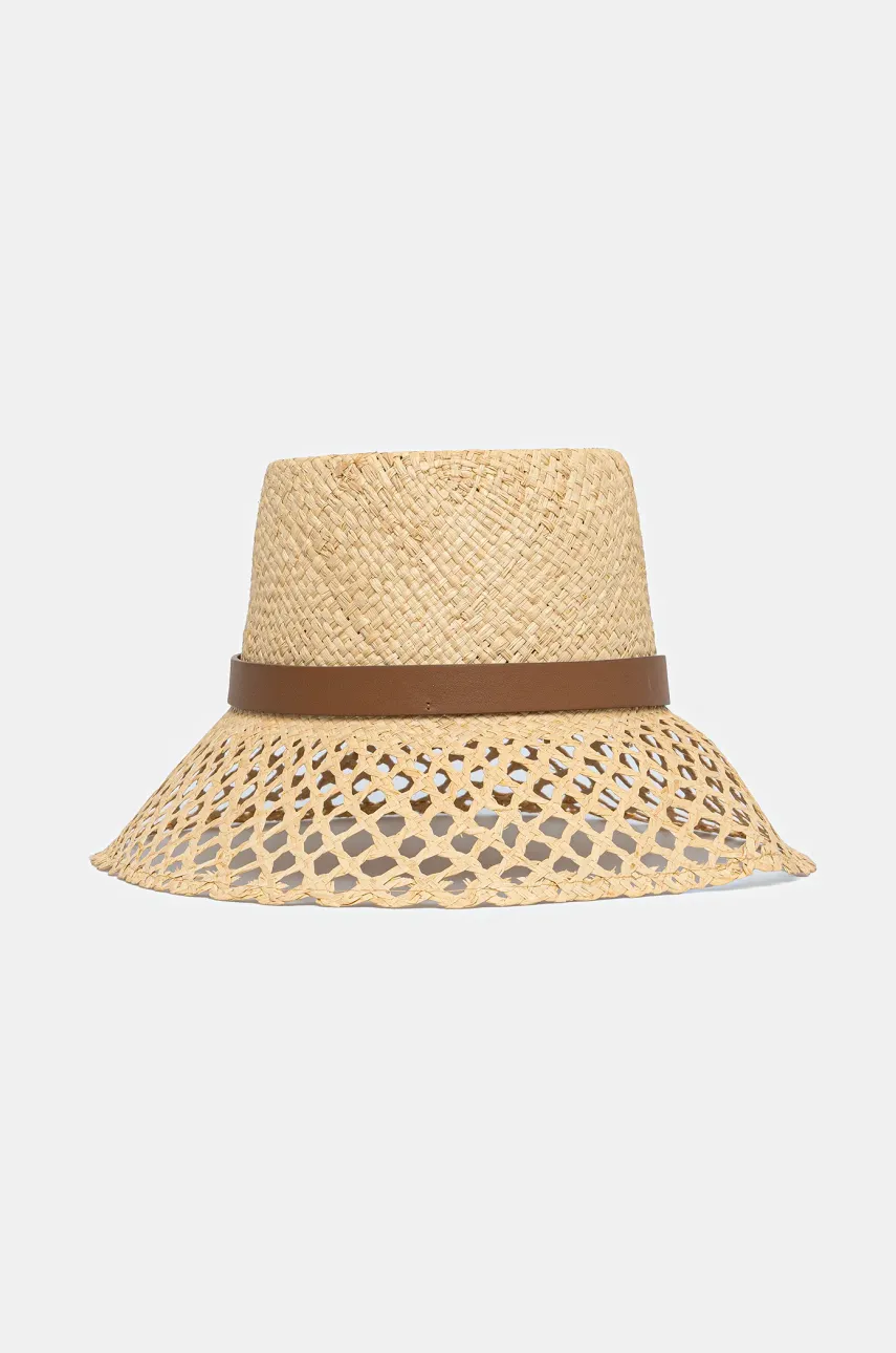 Weekend Max Mara pălărie culoarea bej, 2515571065600
