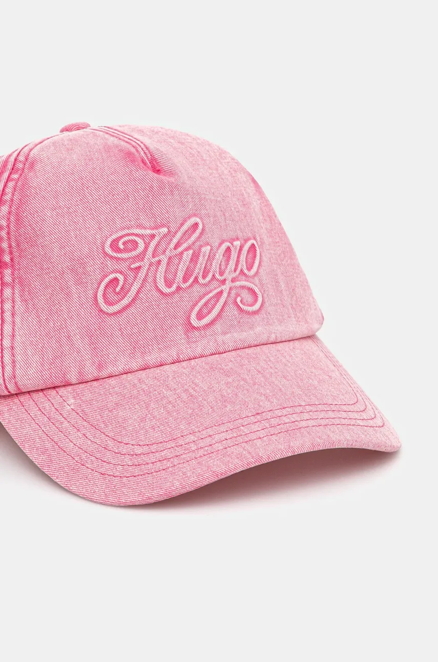 Кепка Hugo Blue женская цвет розовый однотонная 50539519 Кепка Hugo Blue женская цвет розовый однотонная 50539519