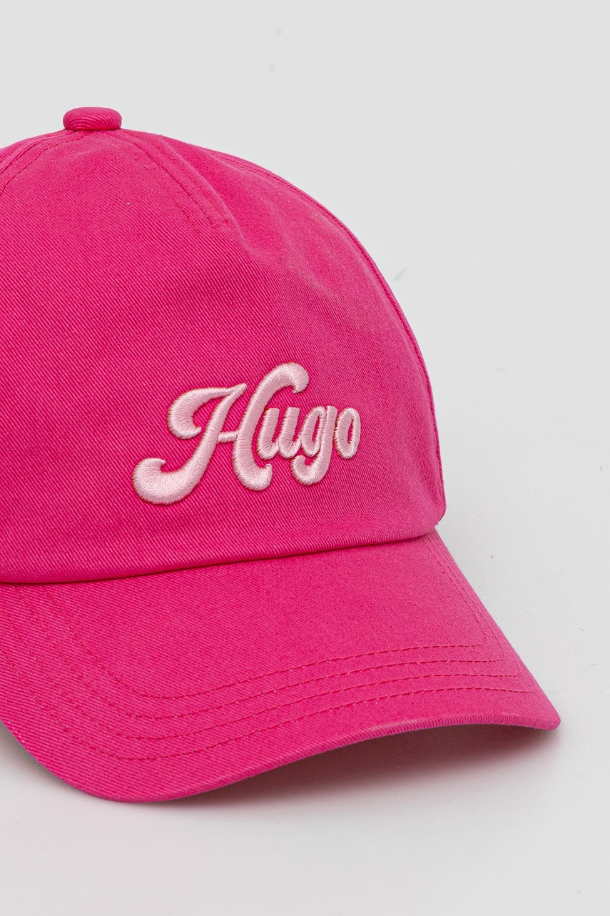 Βαμβακερό καπέλο του μπέιζμπολ HUGO φωτογραφία