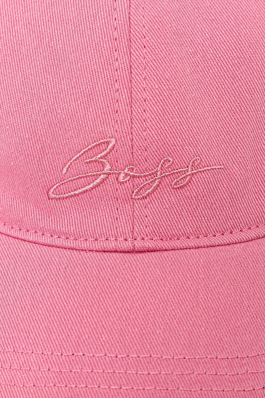 Bavlněná baseballová čepice BOSS Orange