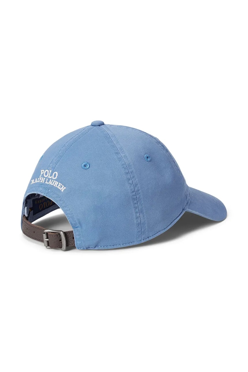 Хлопковая кепка Polo Ralph Lauren однотонная 211967361 Хлопковая кепка Polo Ralph Lauren однотонная 211967361