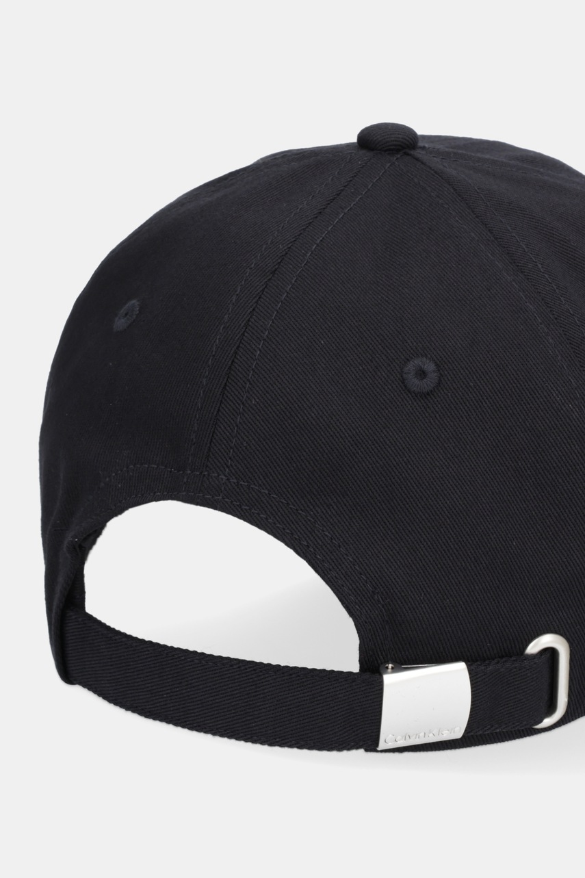Βαμβακερό καπέλο του μπέιζμπολ Calvin Klein Jeans χρώμα: μαύρο, LV04K5024G φωτογραφία