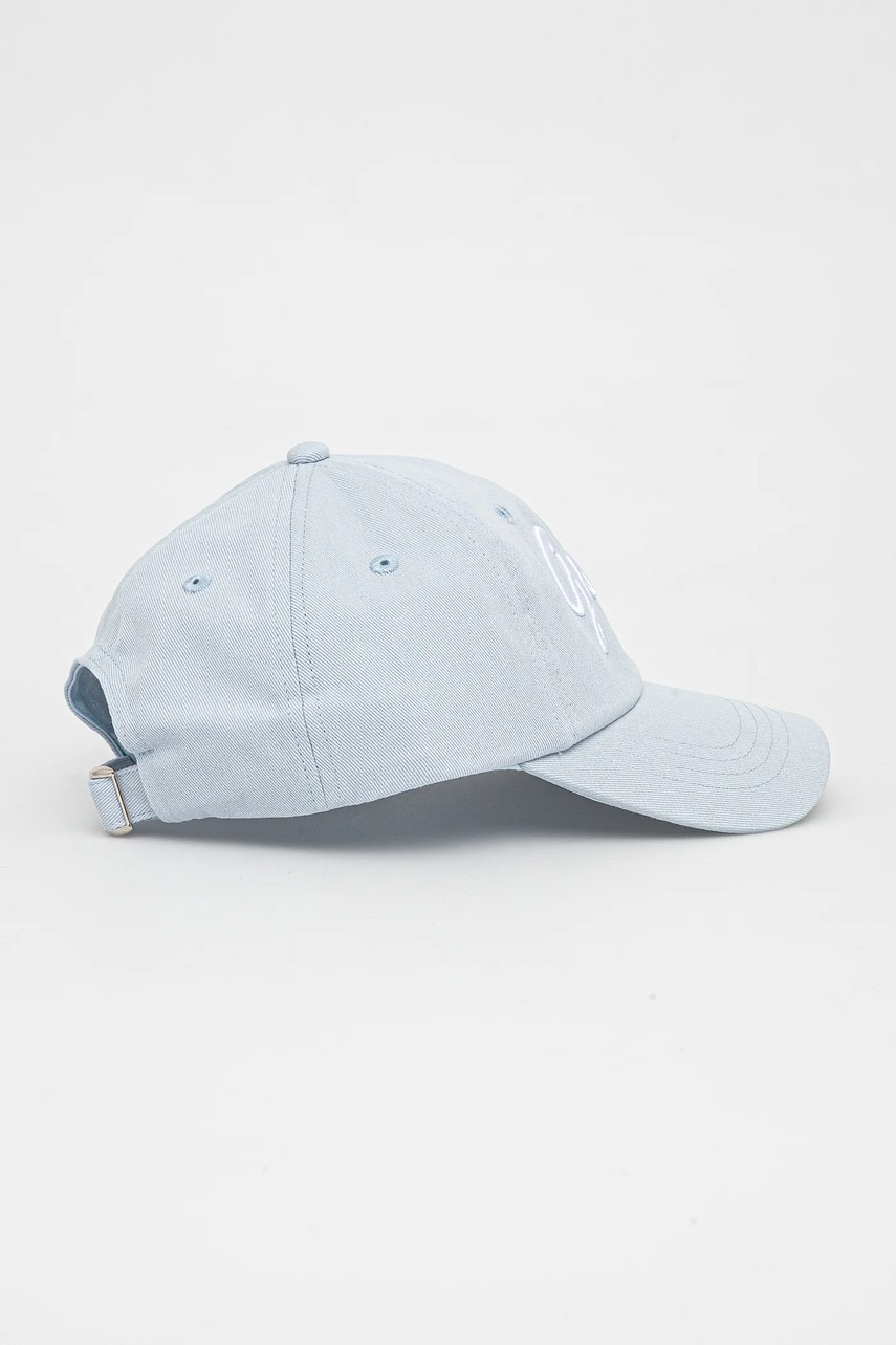 Βαμβακερό καπέλο του μπέιζμπολ Guess χρώμα: μπλε, V5GZ00 WFKN0 φωτογραφία