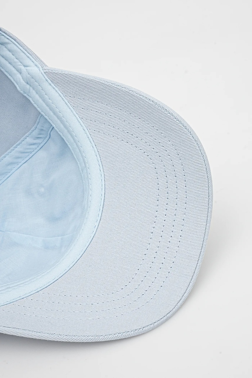 Βαμβακερό καπέλο του μπέιζμπολ Guess χρώμα: μπλε, V5GZ00 WFKN0 φωτογραφία