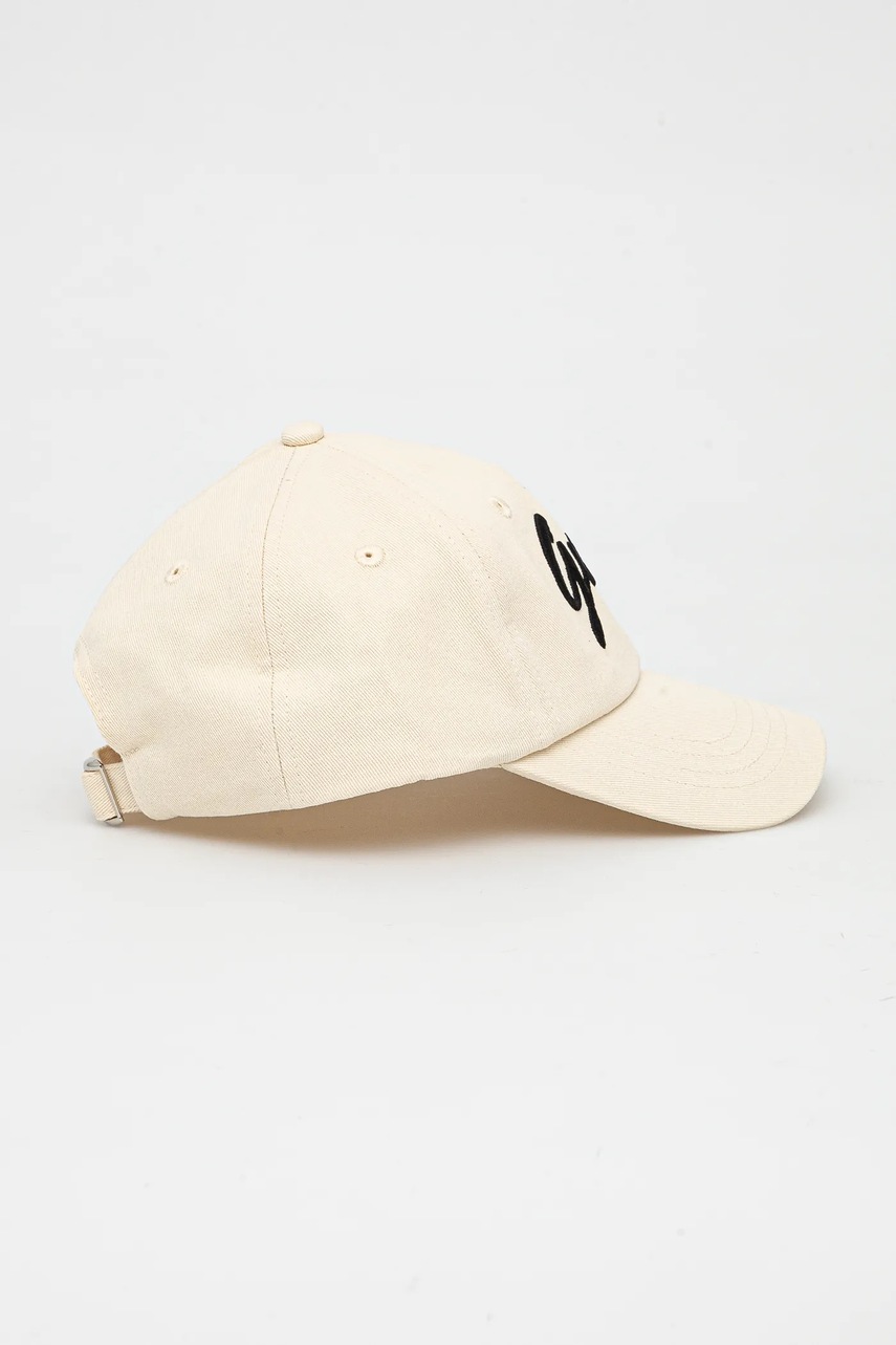 Guess pamut baseball sapka bézs, női, nyomott mintás, V5GZ00 WFKN0 termék 2. képe