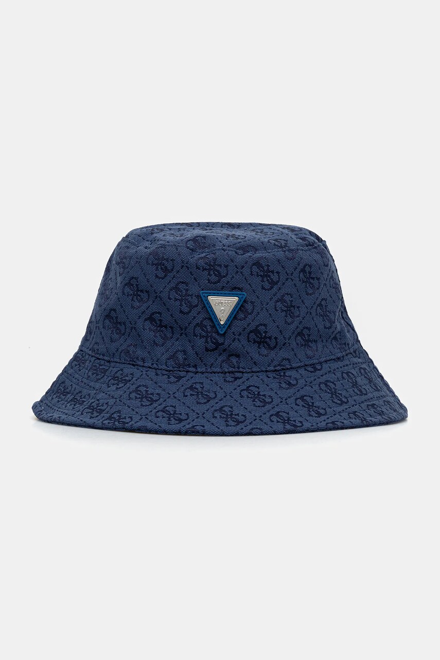 Levně Klobouk Guess tmavomodrá barva, V5GZ04 WH492