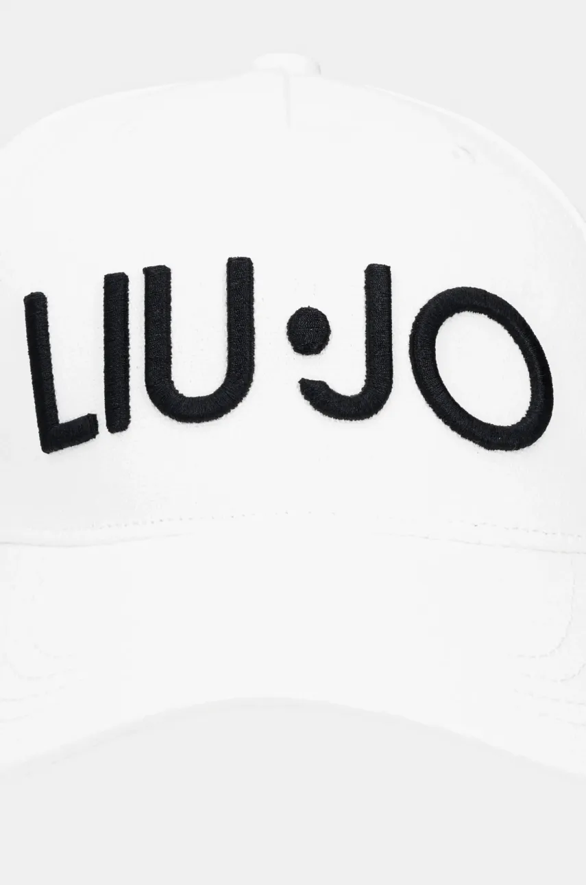 Кепка Liu Jo женская цвет белый однотонная VA5201.T0300 Кепка Liu Jo женская цвет белый однотонная VA5201.T0300