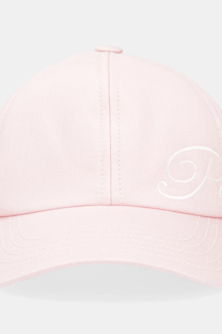 Βαμβακερό καπέλο του μπέιζμπολ Patou χρώμα: ροζ, AC1000214 φωτογραφία