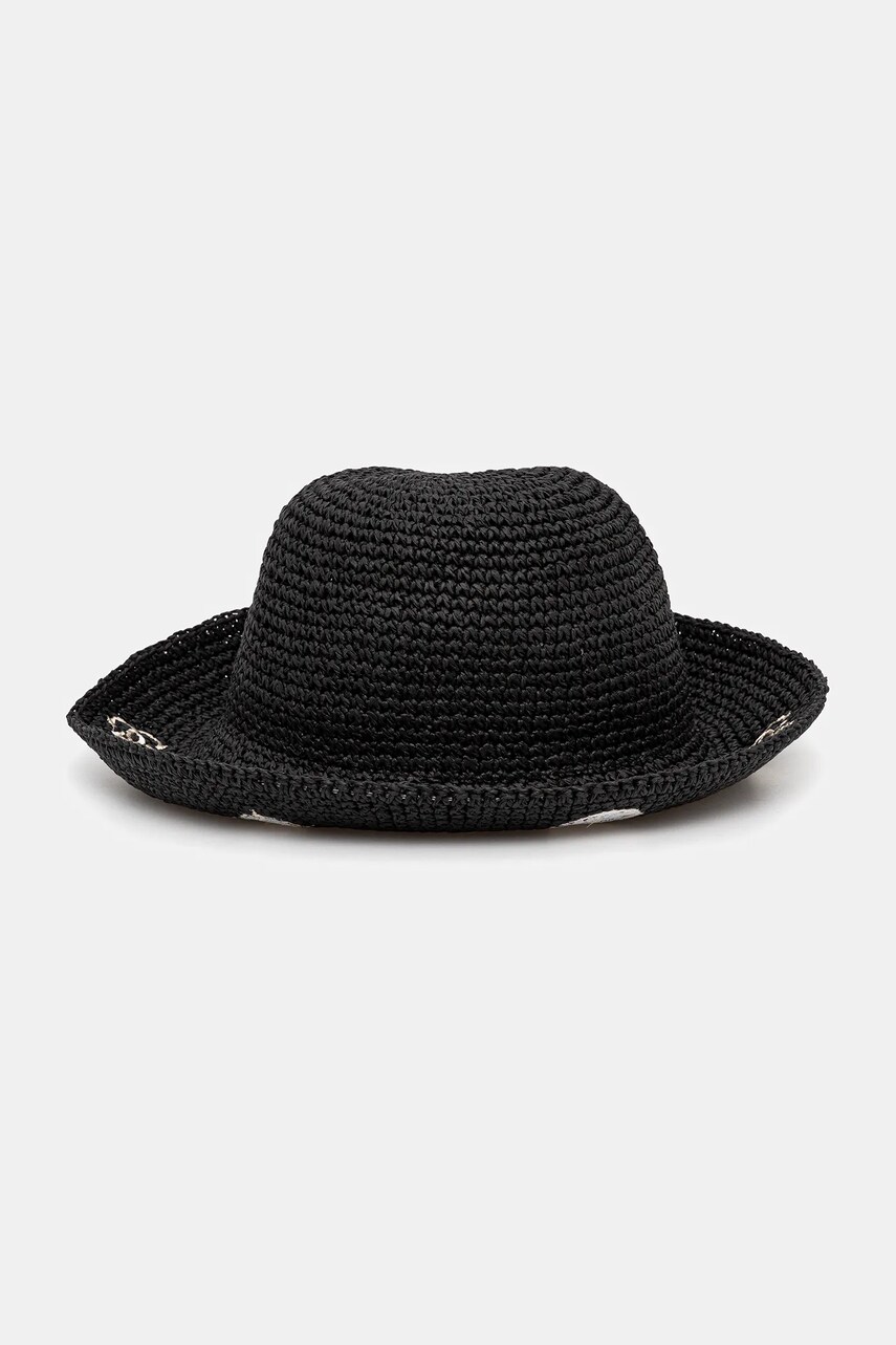 Levně Klobouk Guess dámský, černá barva, AW5319 NYL01