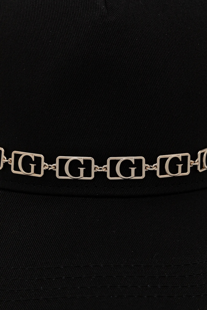 Кепка Guess цвет чёрный с аппликацией AW5281 COT01 Кепка Guess цвет чёрный с аппликацией AW5281 COT01