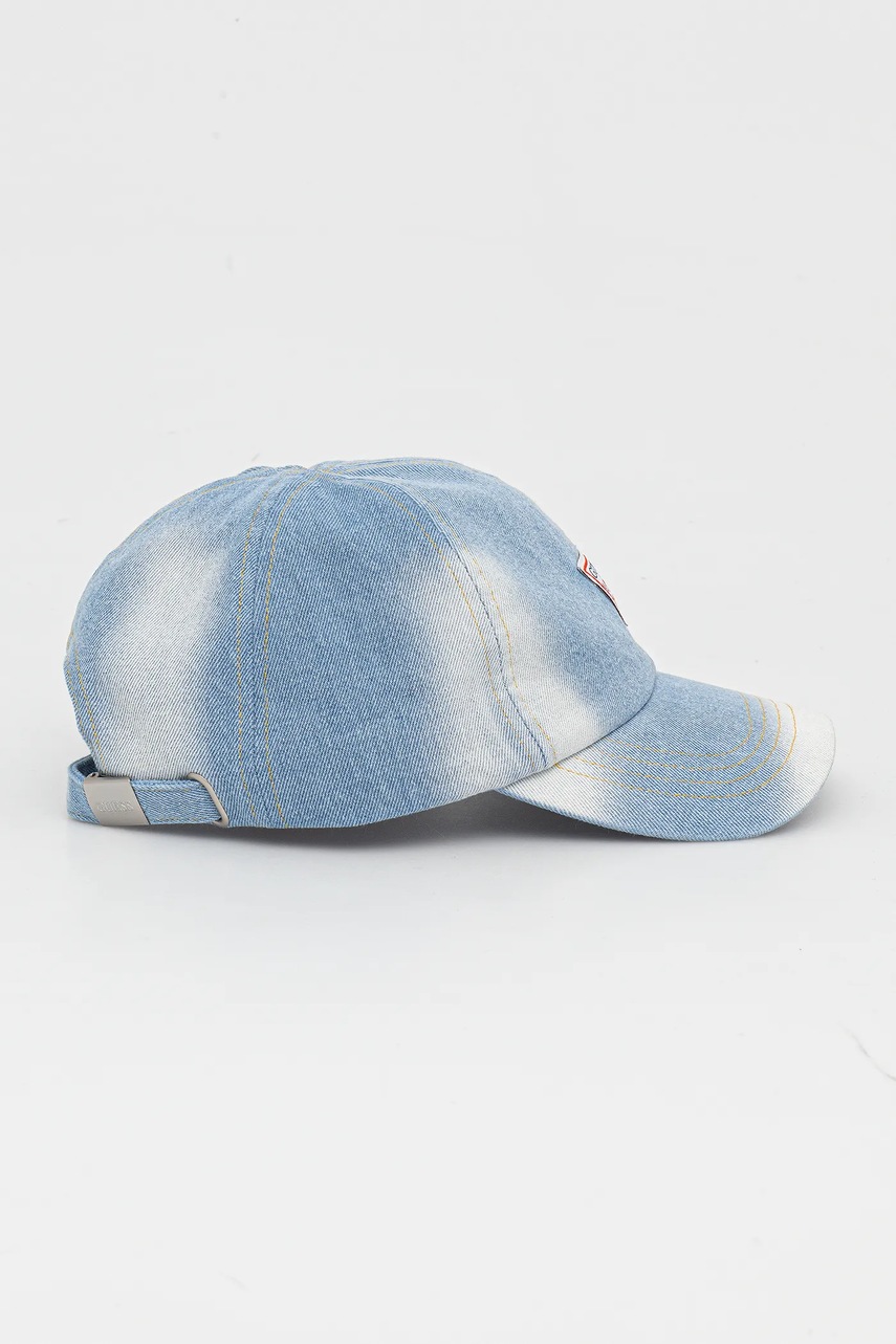 Τζιν καπέλο μπέιζμπολ Guess χρώμα: ναυτικό μπλε, AW5288 COT01 φωτογραφία