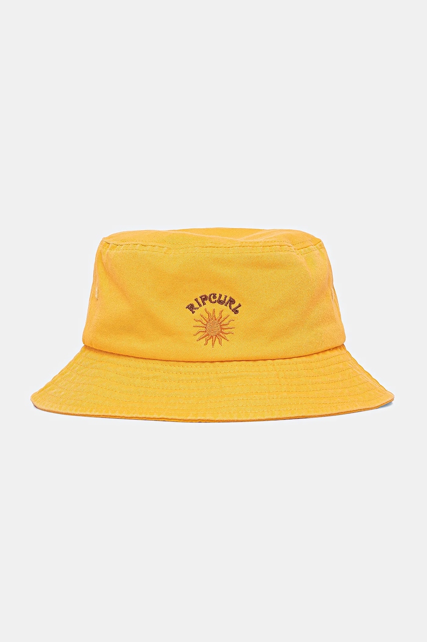 Rip Curl pălărie din bumbac culoarea portocaliu, bumbac, 06BWHE Rip Curl pălărie din bumbac culoarea portocaliu, bumbac, 06BWHE
