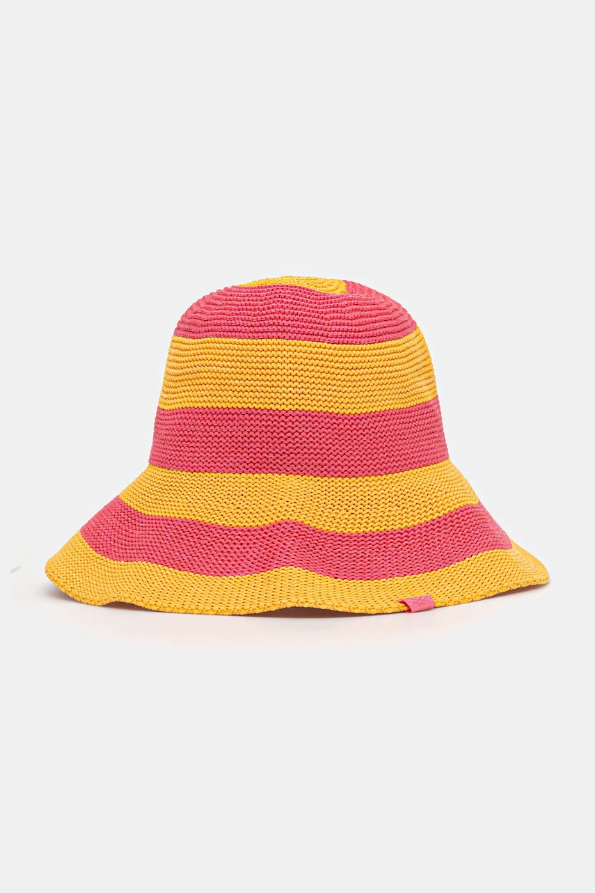 Levně Klobouk United Colors of Benetton růžová barva, 62Q0DA017