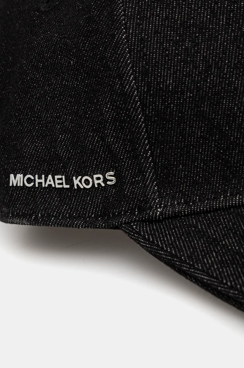 Кепка MICHAEL Michael Kors женская цвет чёрный однотонная 538963 Кепка MICHAEL Michael Kors женская цвет чёрный однотонная 538963