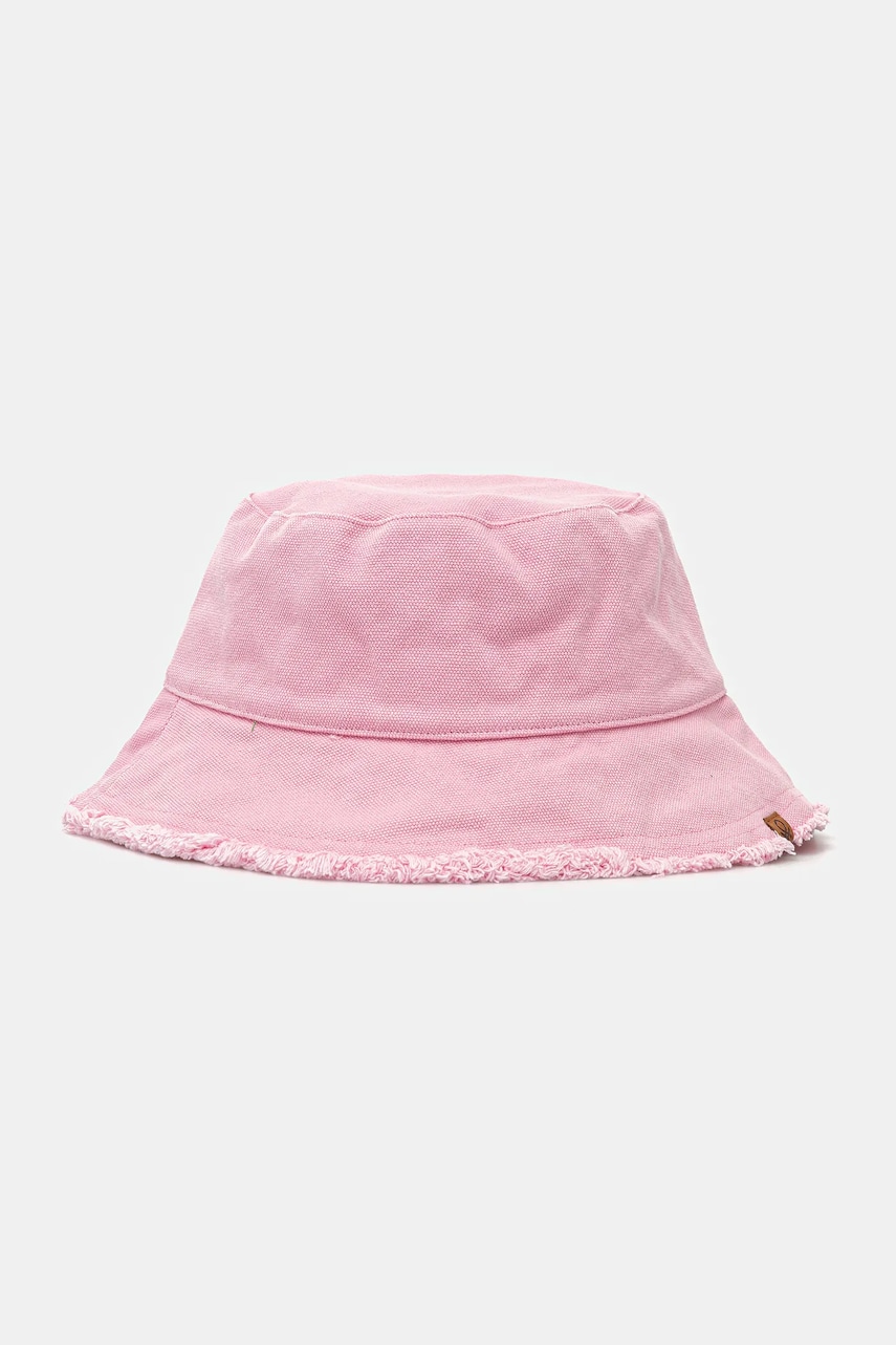 United Colors of Benetton palarie din bumbac culoarea roz, bumbac, 6IYP1A008