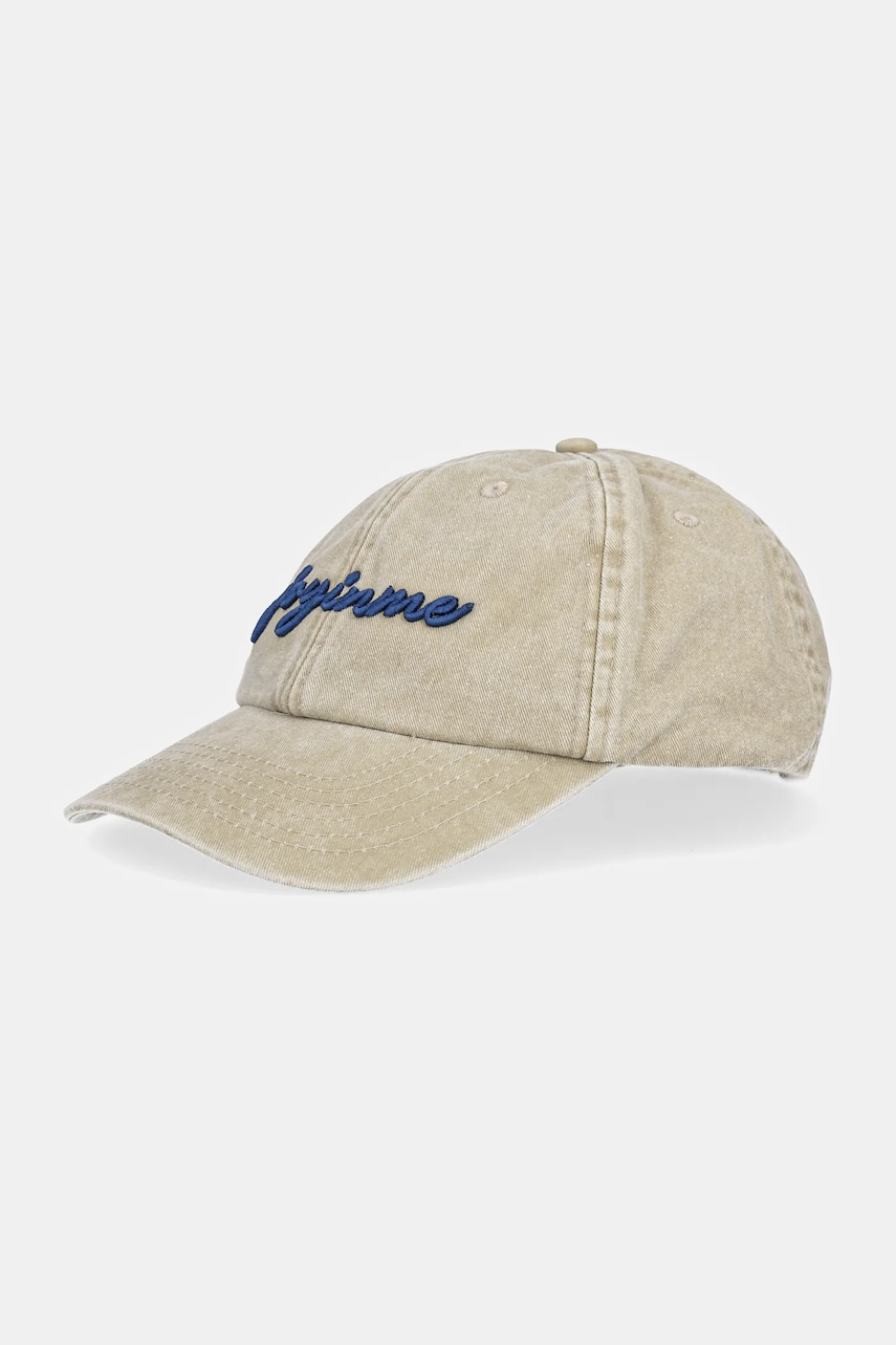 JOYINME șapcă de baseball din denim Radiance culoarea verde, cu imprimeu, Radiance