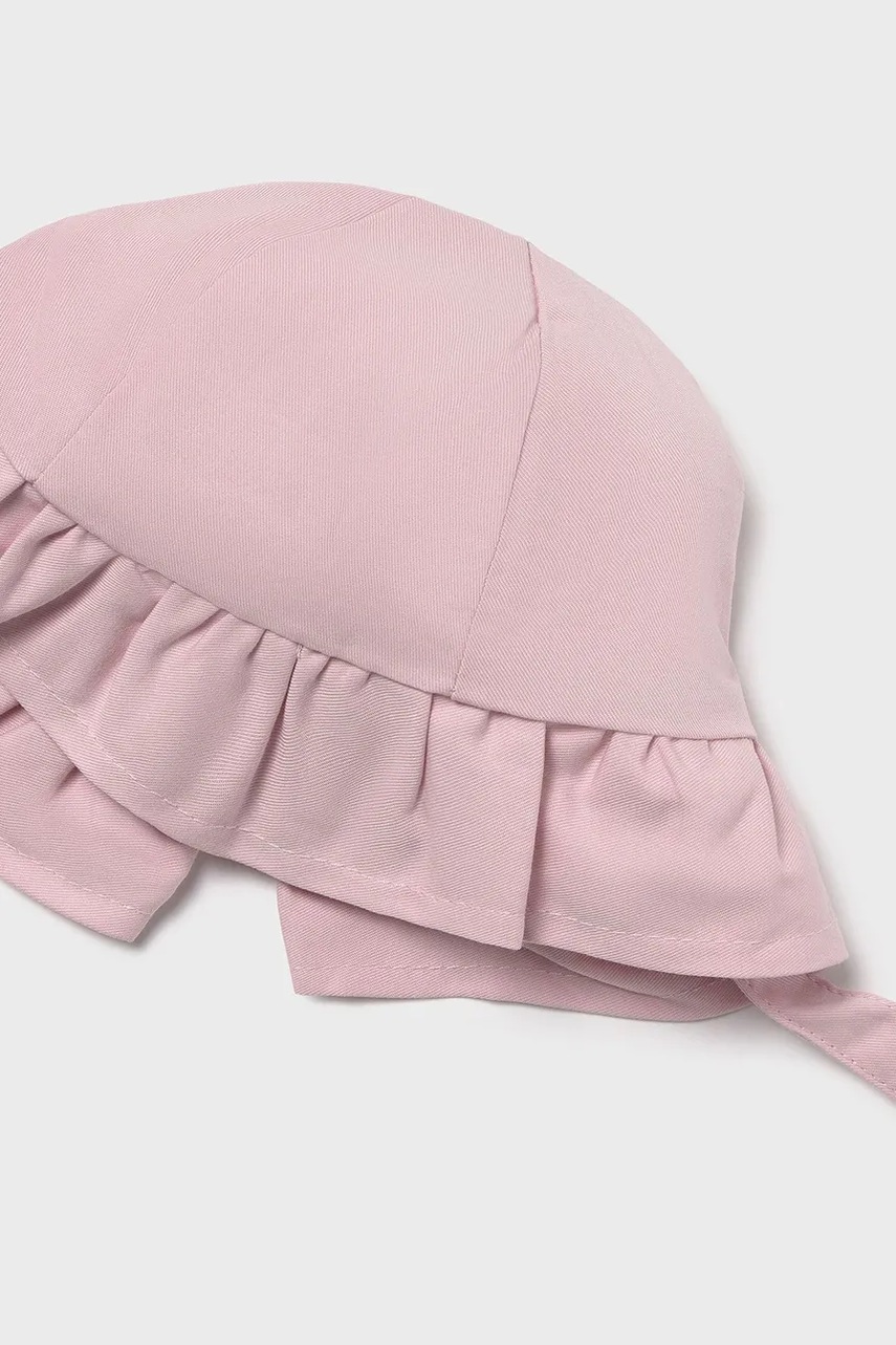 Детская шляпа Mayoral Newborn цвет розовый 9882