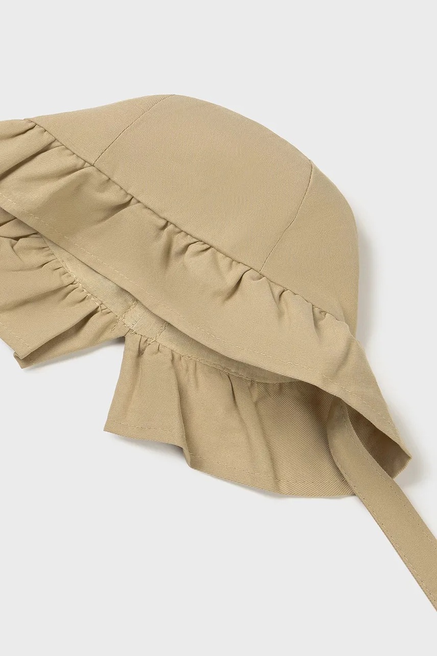 Детская шляпа Mayoral Newborn цвет зелёный 9882