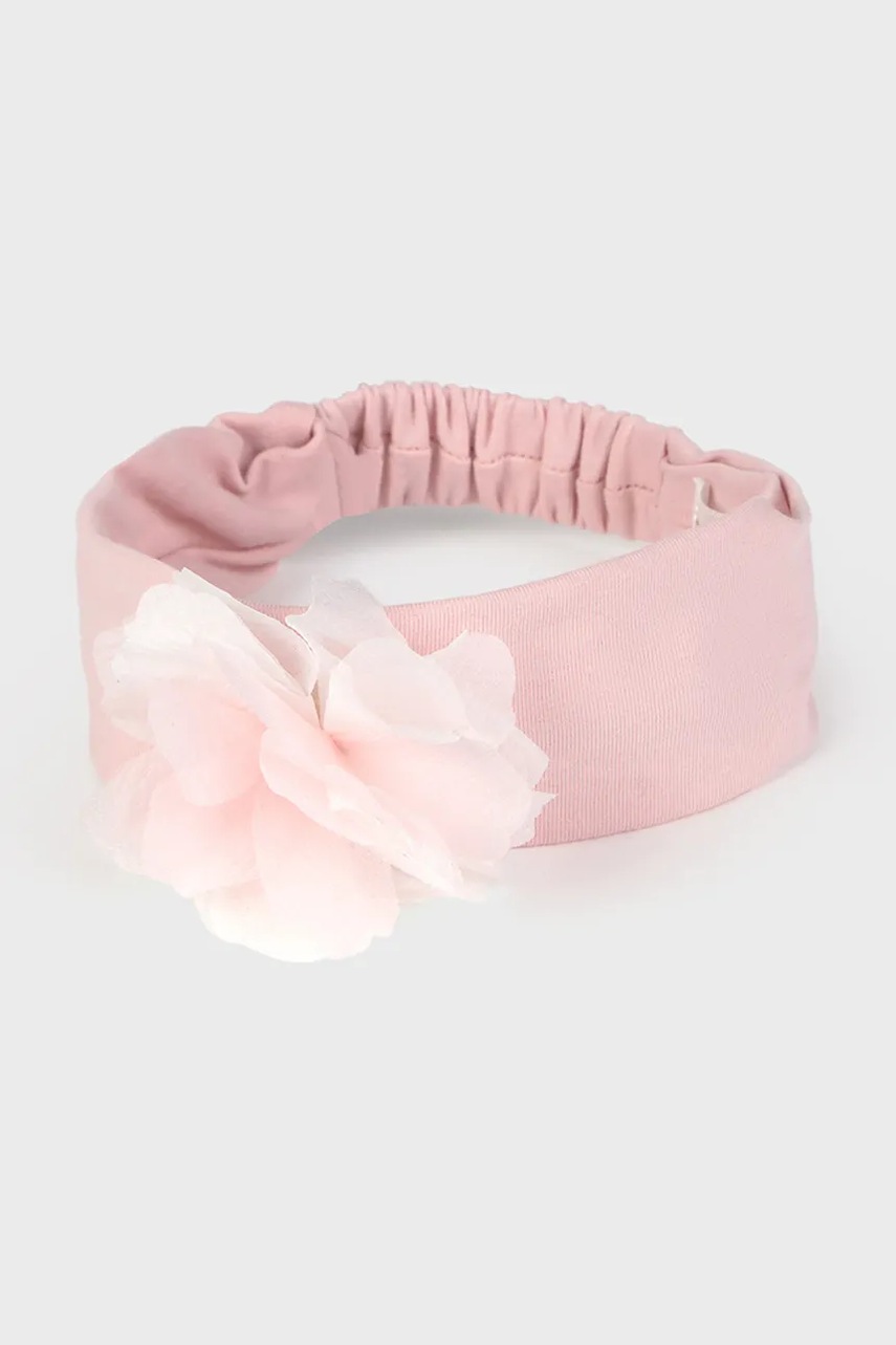 Детская повязка на голову Mayoral Newborn цвет розовый 9889