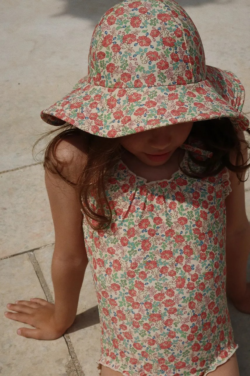 Konges Sløjd palarie copii COLLETTE SWIM HAT GRS culoarea roz, KS102492 Konges Sløjd palarie copii COLLETTE SWIM HAT GRS culoarea roz, KS102492