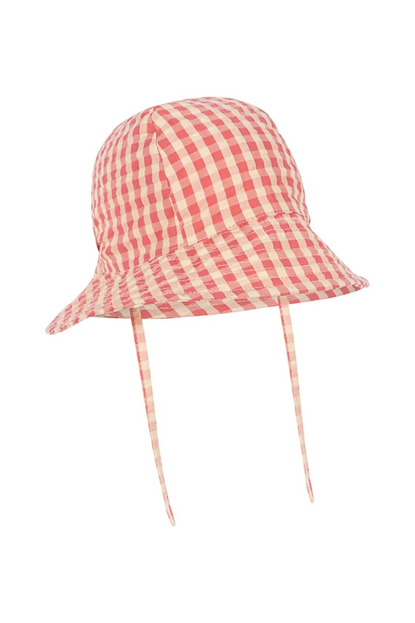 Konges Sløjd pălărie din bumbac pentru copii KIM SUN HAT GOTS culoarea roz, bumbac, KS102307 Konges Sløjd pălărie din bumbac pentru copii KIM SUN HAT GOTS culoarea roz, bumbac, KS102307