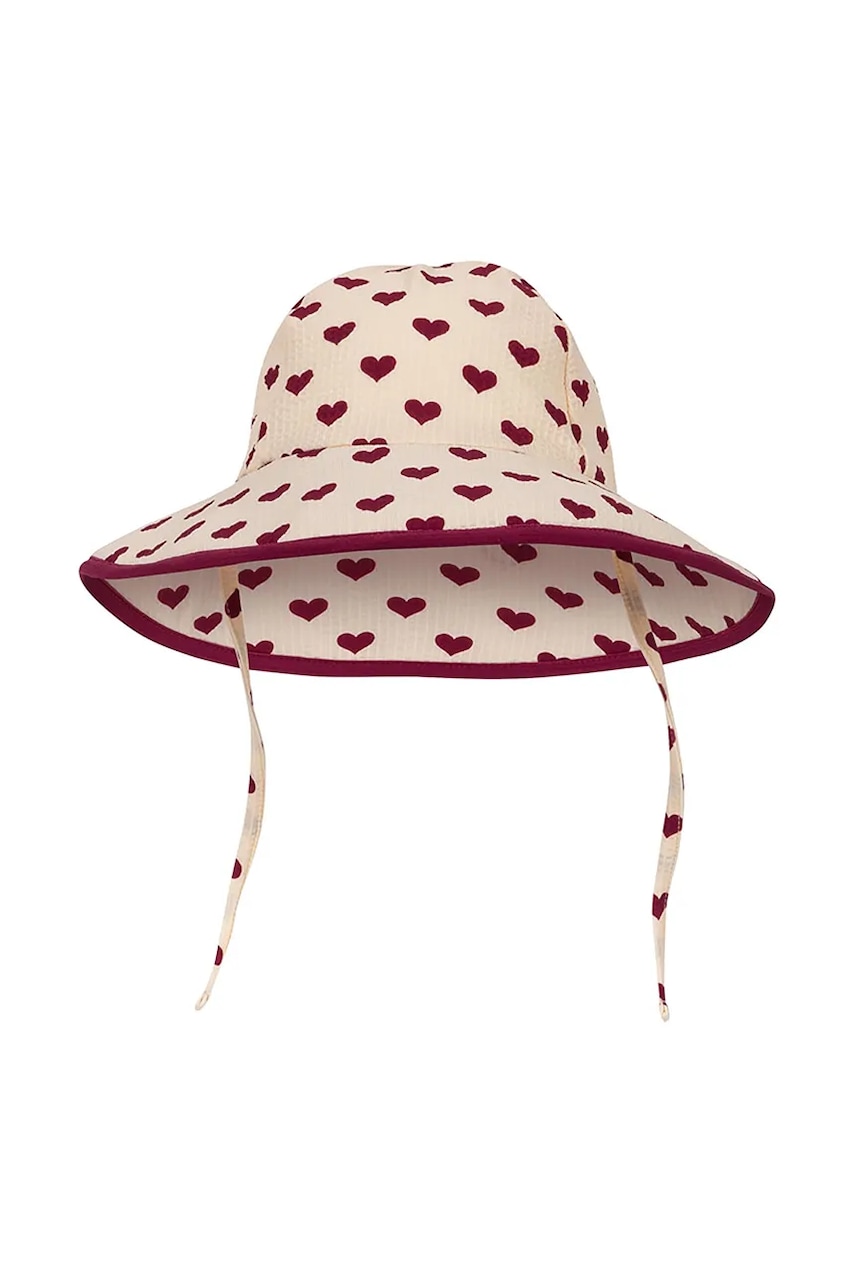 Детская шляпа Konges Sløjd BOWIE SWIM HAT цвет бежевый KS103340 Детская шляпа Konges Sløjd BOWIE SWIM HAT цвет бежевый KS103340