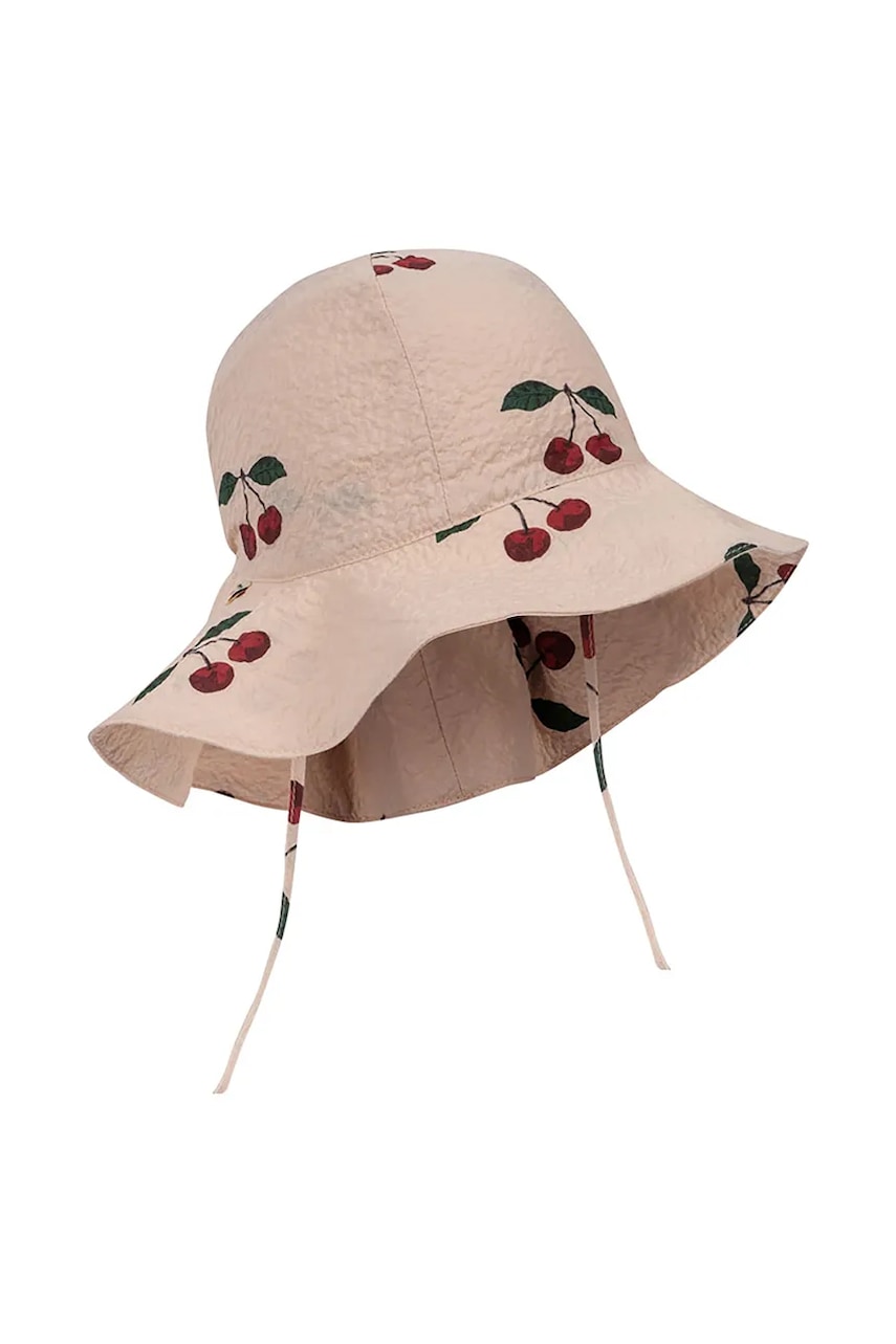 Levně Klobouk Konges Sløjd ELIN SUN HAT GOTS růžová barva, KS103077