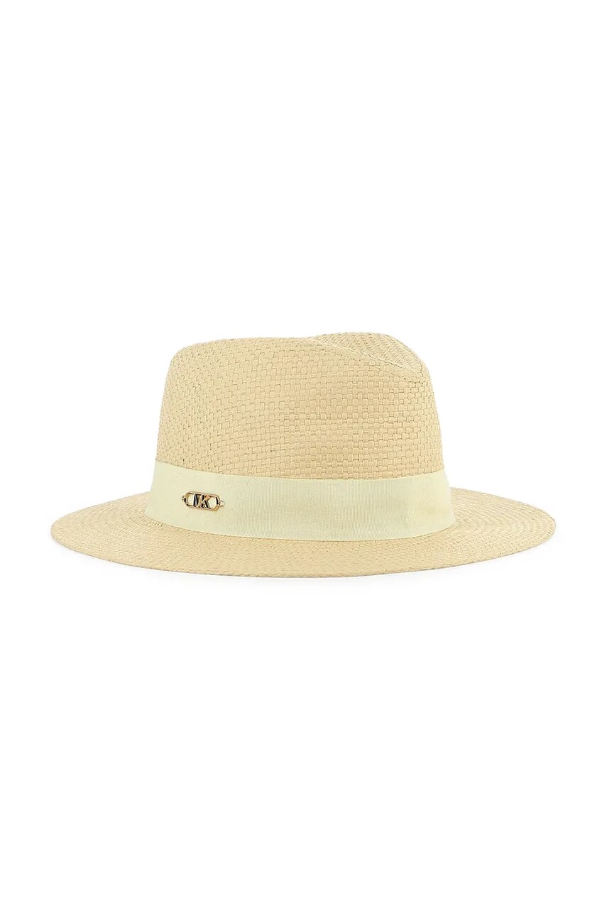 Levně Dětský klobouk Michael Kors béžová barva, R30418