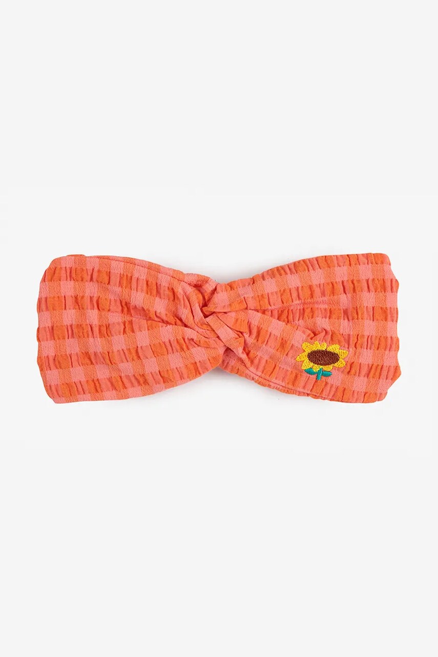 Levně Dětská čelenka do vlasů Bobo Choses oranžová barva, 125AH003