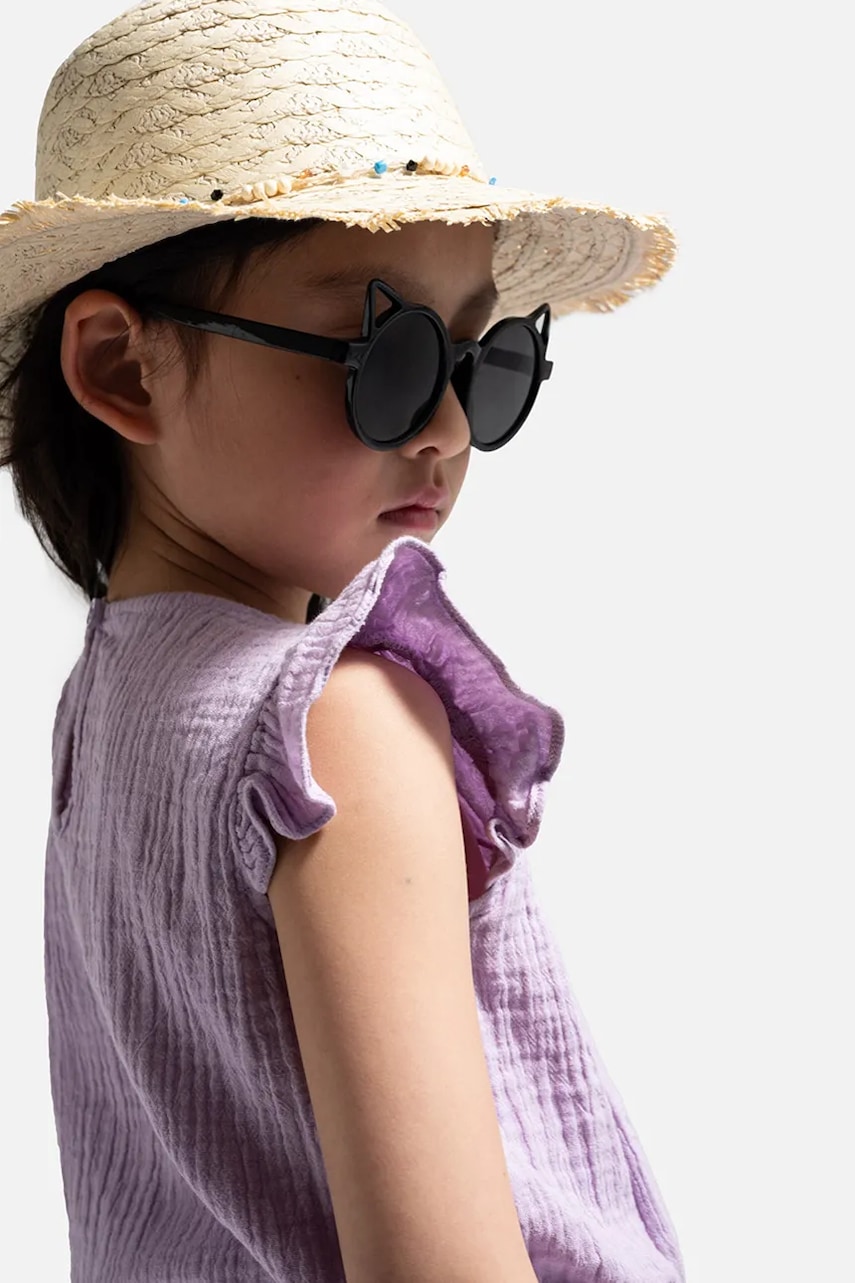 Coccodrillo pălărie culoarea bej, bumbac, ACCESSORIES