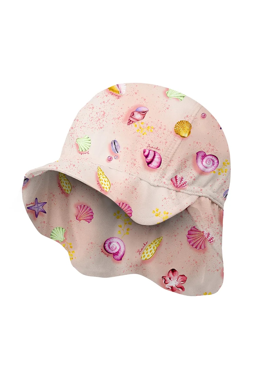 Детская шапка Jamiks MURANO цвет бежевый узор JLH156 Детская шапка Jamiks MURANO цвет бежевый узор JLH156