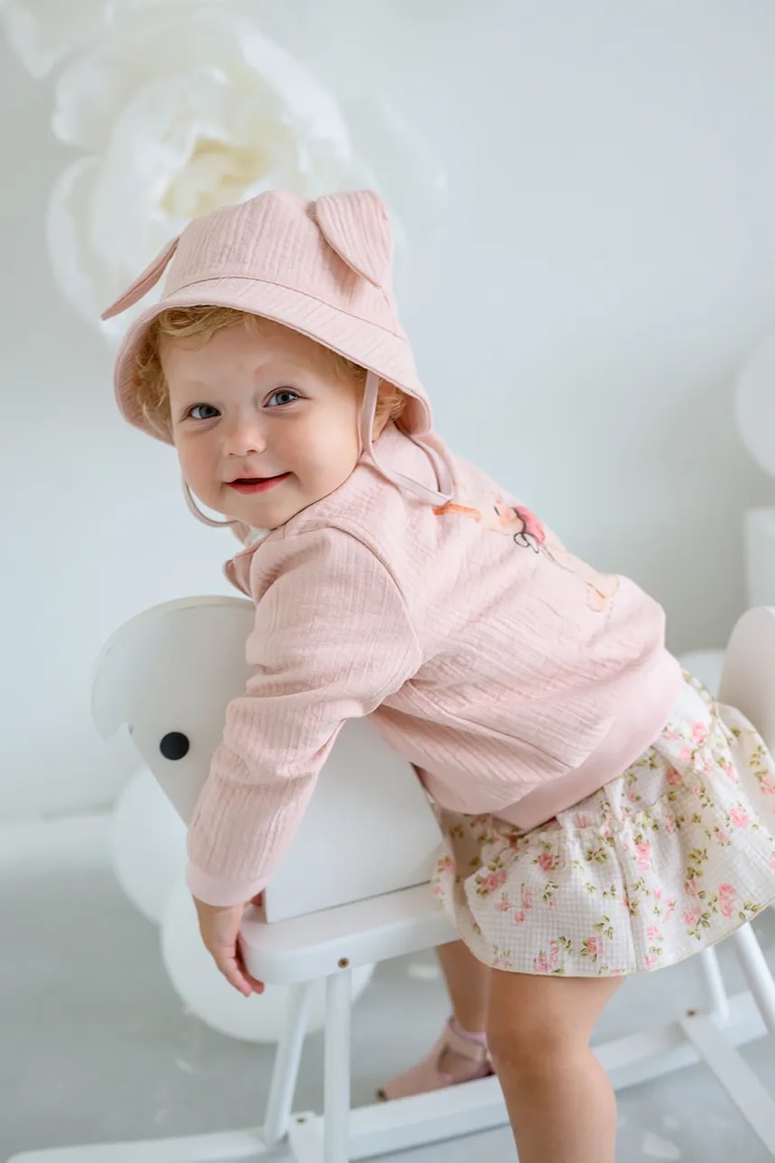 Jamiks palarie copii COSTA culoarea roz, JLH132